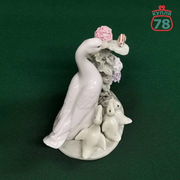 Ствтуэтка Lladro улитка на гортензии / 2767 — изображение 3