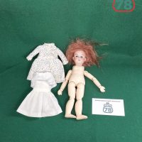 Кукла антикварная фарфор Германия 23 см / 2772