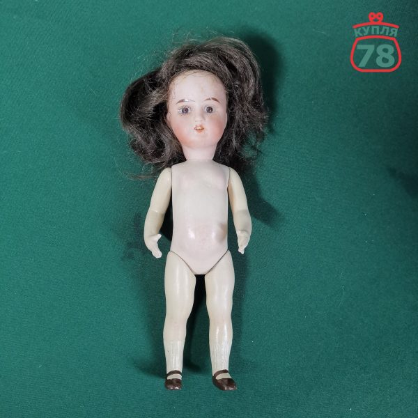 Кукла старинная фарфор Европа 21 см / 2777 — изображение 3