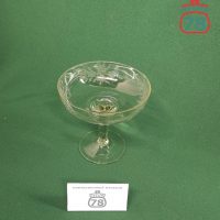 Ваза на ножке СССР винтаж резьба / 2897