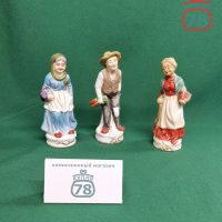 Статуэтки сельских жителей бисквит Тайвань / 2904