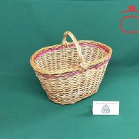 Корзина из лозы для грибов 5 л / 2912