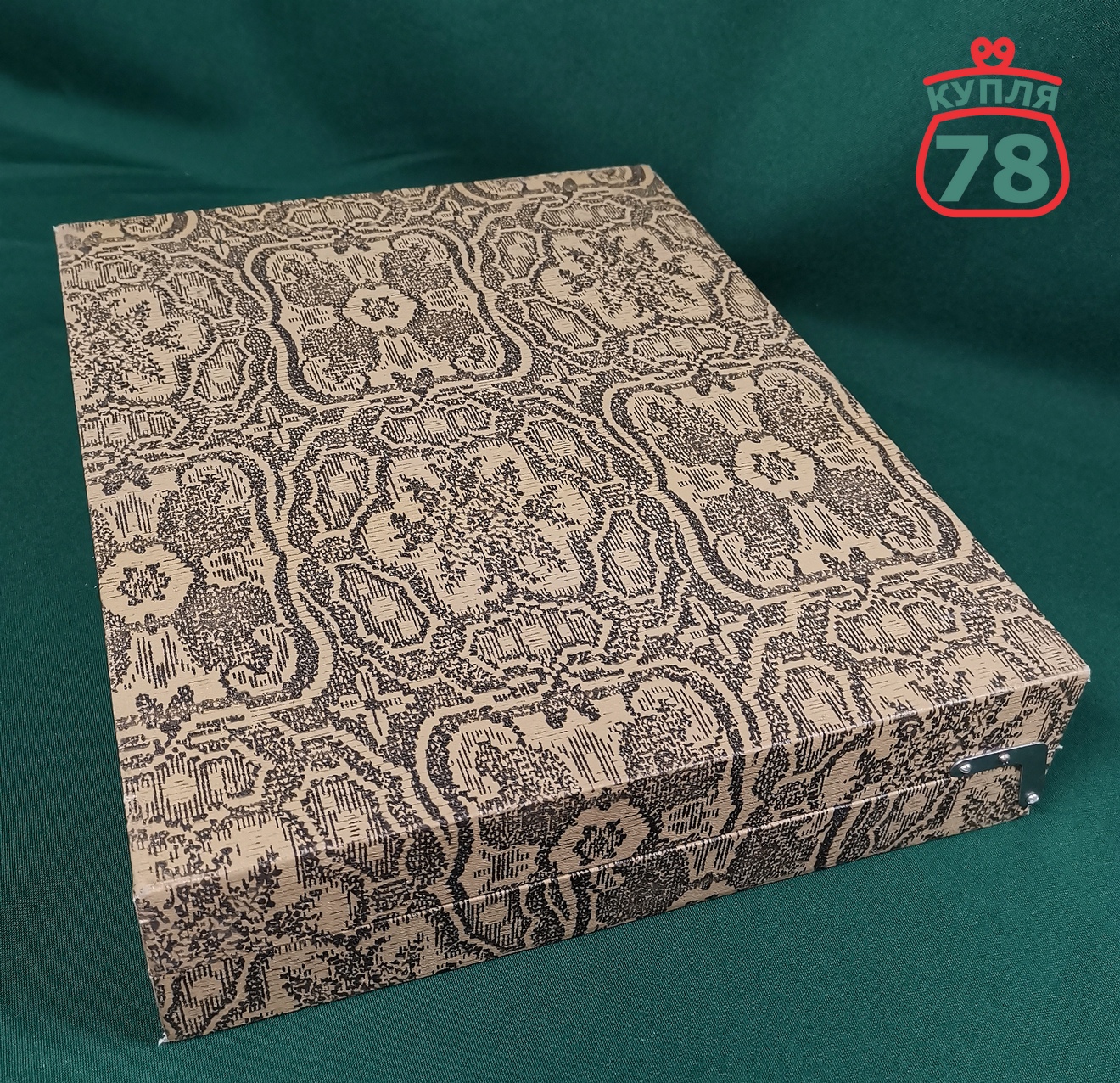 Набор столовых приборов СССР мельхиор в коробке олимпийский — изображение 7