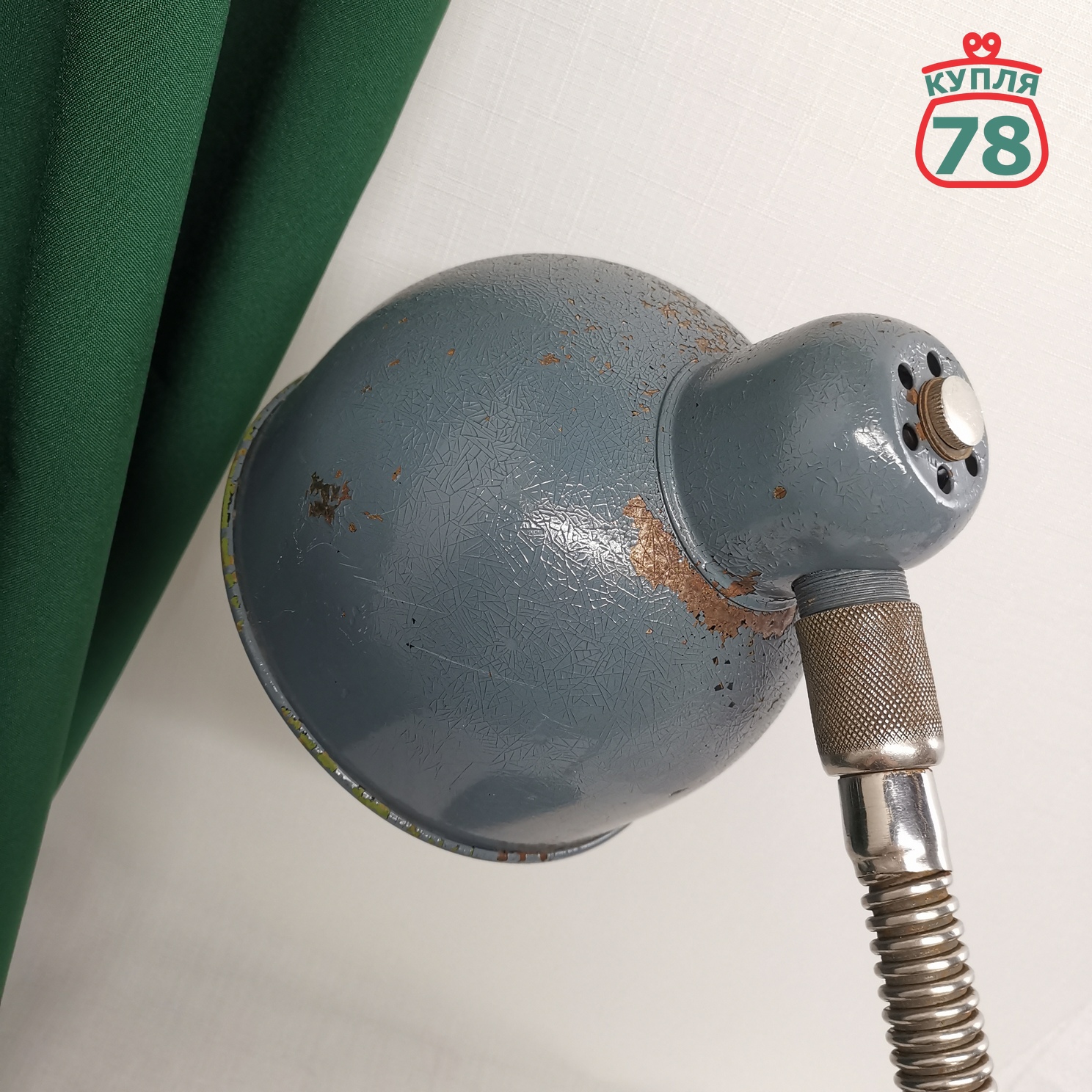 Лампа СССР лофт промышленный дизайн винтаж / 2971 — изображение 3