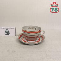 Чайная пара винтаж Пролетарий Радиоволны 8 марта / 2984