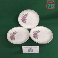 Блюдце фарфор Дулево сирень винтаж / 2985