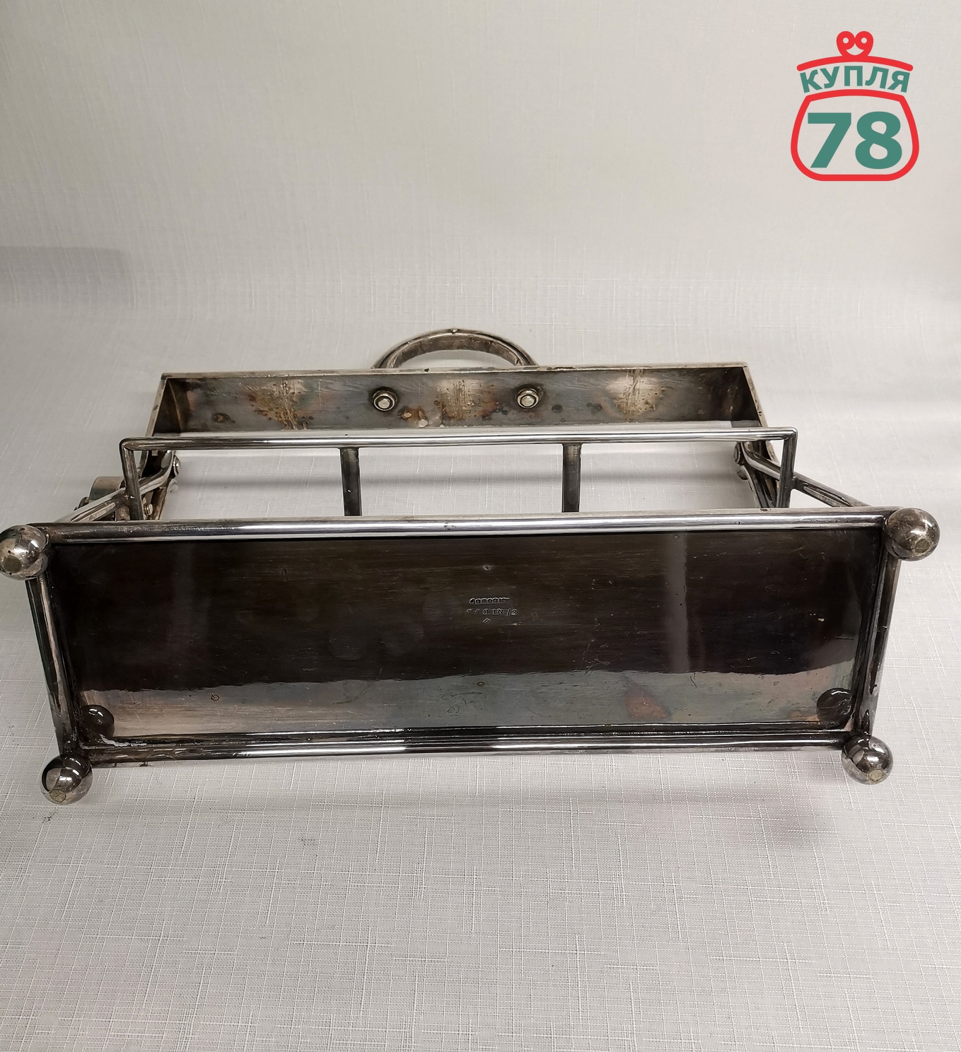 Танталус старинный с графинами Англия / 2993 — изображение 9