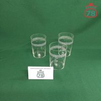 Стакан для подстаканника СССР белые полоски / 3005