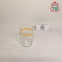 Стакан для подстаканника СССР жёлтые полоски / 3013