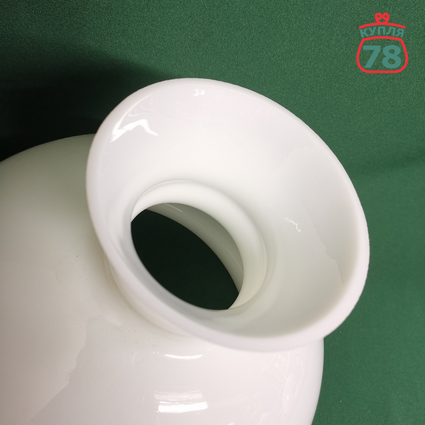 Плафон СССР стекло для бра с электрорегулятором / 3027 — изображение 2