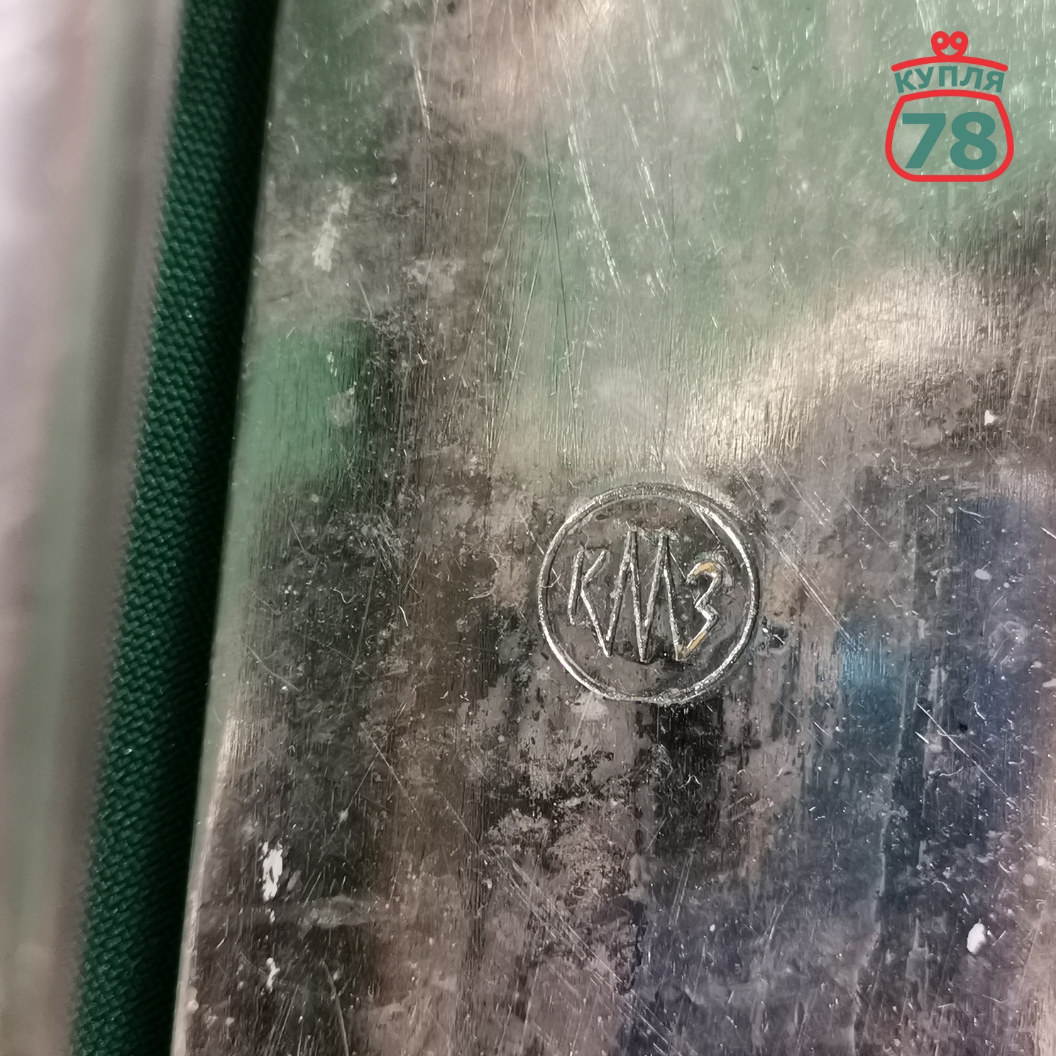 Ручка дверная СССР с планкой парные 2 шт / 3039 — изображение 3