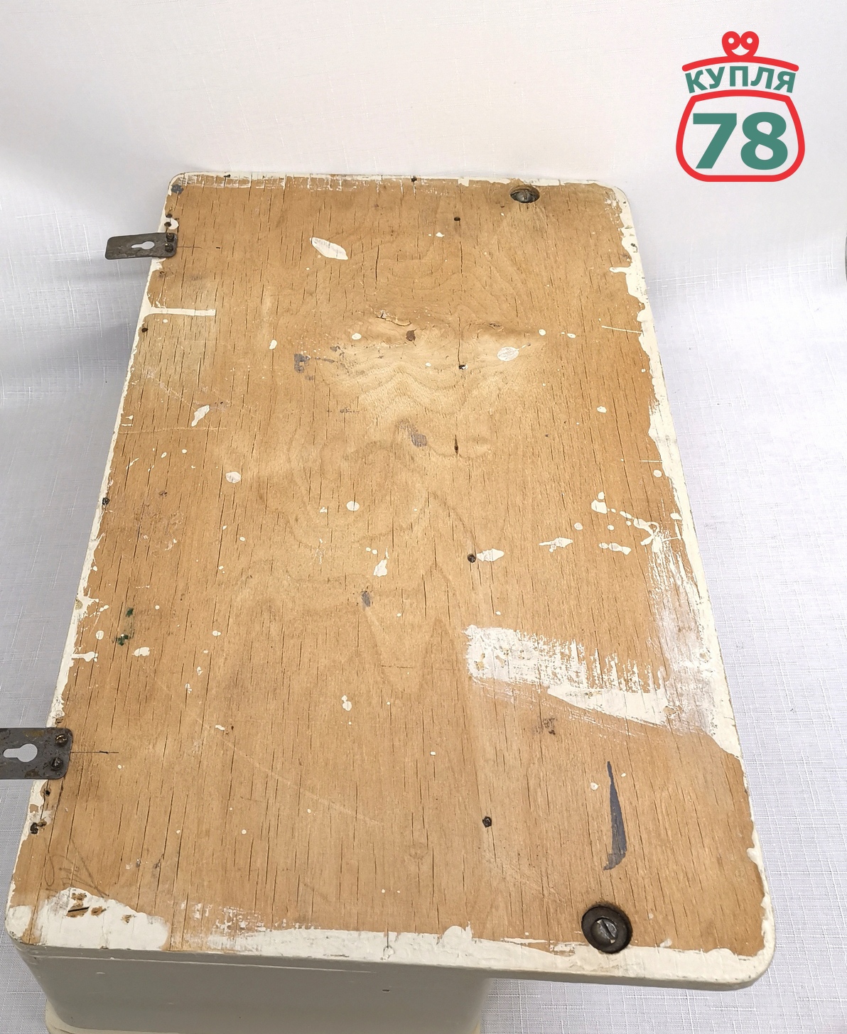 Полочка в ванную СССР винтаж деревянная / 3044 — изображение 4