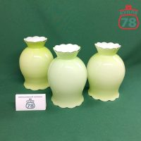 Плафон зелёный для люстры СССР ЛЗХС / 3060