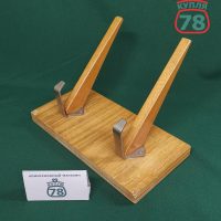 Вешалка настенная СССР винтаж на 2 крючка / 3062