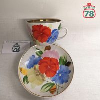 Чайная пара 400 мл винтаж СССР завод Пролетарий / 3067