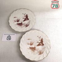 Тарелка десертная фарфор ЛОЗ утки / 3069
