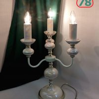 Лампа настольная СССР фарфор / 3091