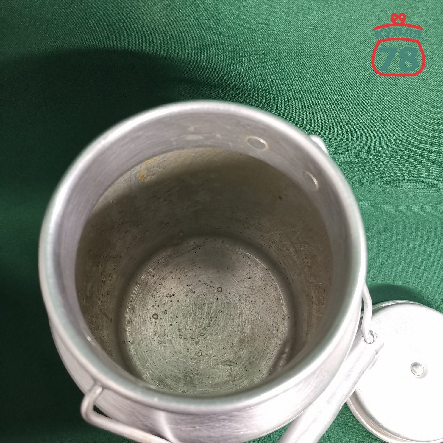 Бидон алюминиевый ссср 3 литра / 3093 — изображение 2