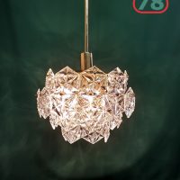 Люстра СССР Искра 4-х ярусная хрусталь / 3096