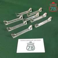 Подставки хрустальные старинные под столовые приборы 8 шт / 3123