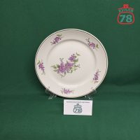 Тарелка винтаж СССР Сирень 24 см Пролетарий / 3126