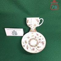 Кофейная пара ЛФЗ Воробьевский Золотые веточки / 3163