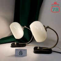 Лампы парные настольные винтаж ГДР 2 шт / 3172