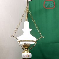 Светильник подвесной керосинка винтаж Румыния / 3173