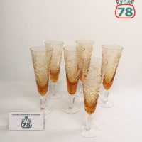 Бокалы фужеры ГХЗ Весна медовая 6 шт / 3194