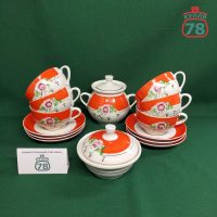 Сервиз чайный винтаж СССР фарфор / 3198