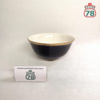 Салатник ЛФЗ кобальт золотая лента / 3200