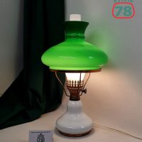Лампа настольная СССР керосинка с регулятором яркости / 3216