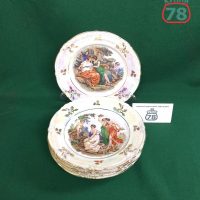 Тарелки Kahla Мадонна ГДР 6 шт 19 см / 3220