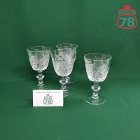 Бокал для вина фужер ЛЗХС Венок набор 4 шт / 3246