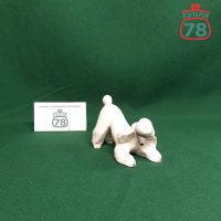 Статуэтка фарфор ЛФЗ пудель / 3287