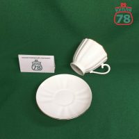 Кофейная пара ЛФЗ костяной фарфор / 3340