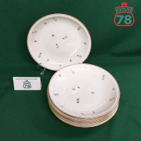 Тарелки глубокие ГДР винтаж Jlmenau 6 шт 22 см / 3392