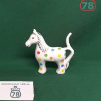 Кружка бюветница лошадка фарфор Чехия / 3406