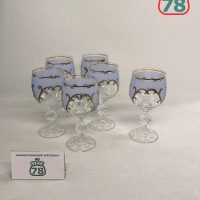 Бокалы хрусталь Богемия Чехия 6 шт / 3410