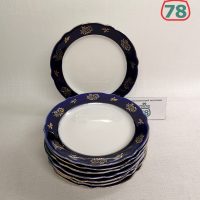 Тарелки ЛФЗ кобальт 18 см набор 8 шт / 3425