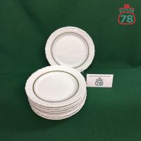 Тарелки десертные Kahla полоски винтаж / 3446