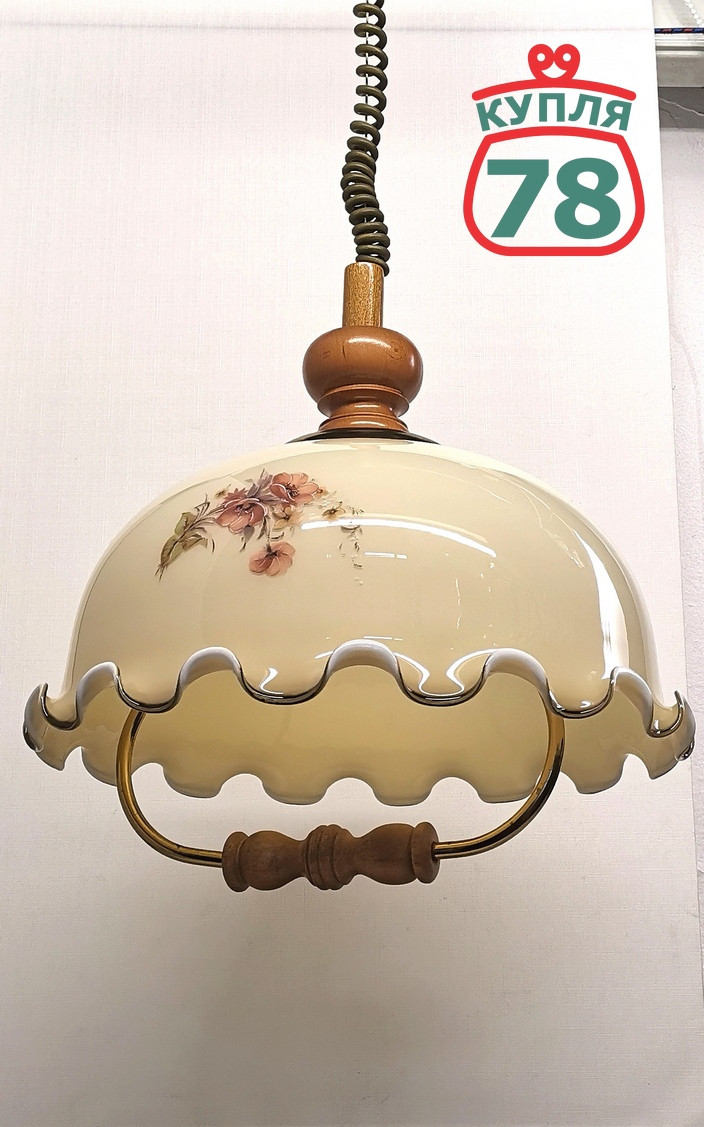 Люстра Польша Kuchnia Wloska винтаж / 3451