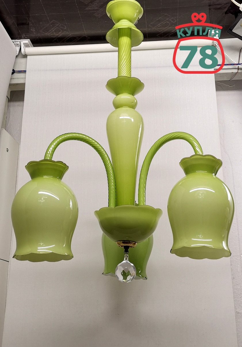 Люстра винтаж ЛЗХС Бахчисарайский фонтан малый / 3452 — изображение 3