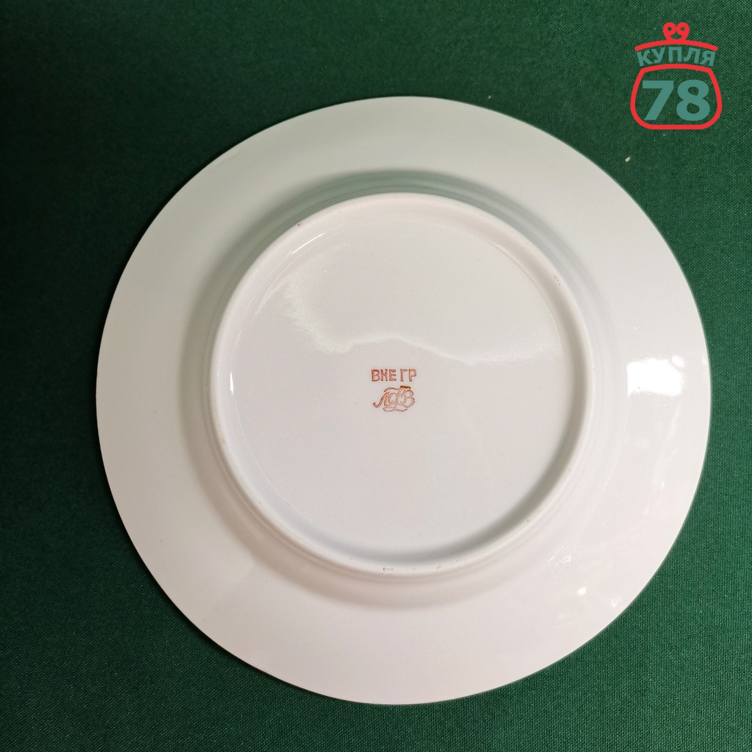 Тарелка детская ЛФЗ с курочкой и цыплятами / 3453 — изображение 3