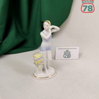 Статуэтка купальщица плавчиха ЛФЗ / 3456