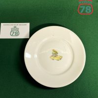 Тарелка детская СССР Кот в автомобиле Пролетарий / 3472