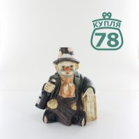 Статуэтка музыкальная клоун-бродяга бисквит