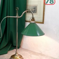 Лампа настольная старинная Siemens & Halske латунь / 3488