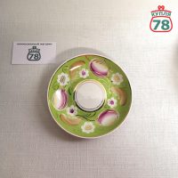 Блюдце ДФЗ Вербилки Слива на зелёном / 3501