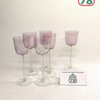 Бокалы Калининские 6 шт розовые 100 мл / 3579